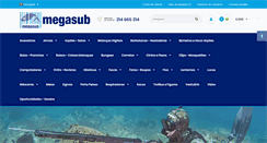 Desktop Screenshot of megasub.pt