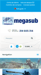 Mobile Screenshot of megasub.pt